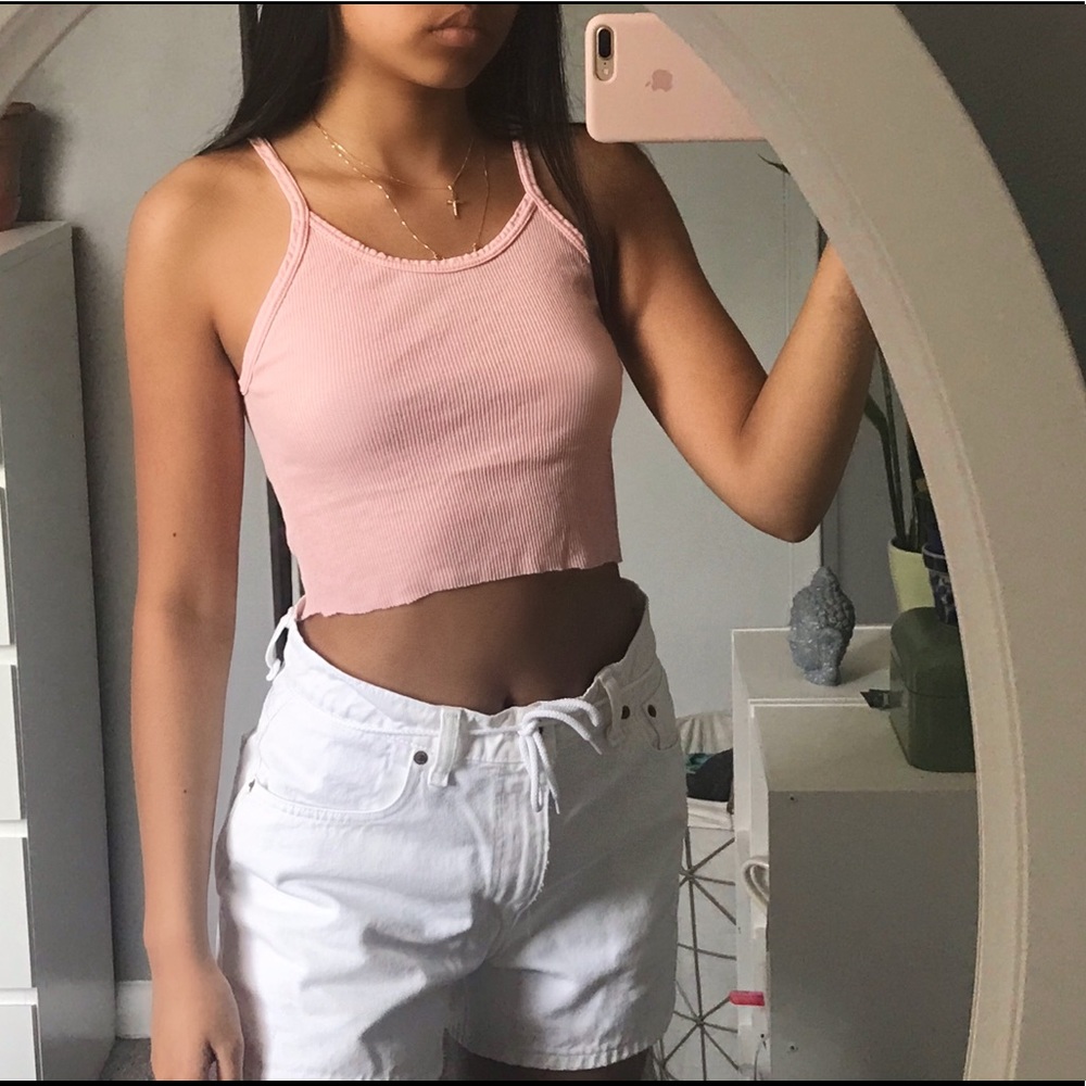 Y2k cropped tank top